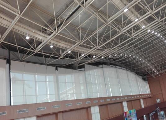 宁波学校屋顶钢网架结构承载力专项检测